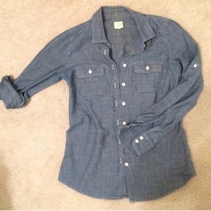 Jcrew chambray xxs
